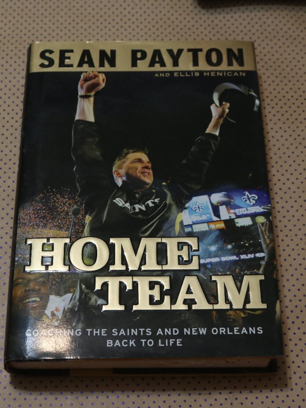 Sean Payton Home Team Book